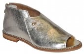 Dámske kožené sandálky Olivia Shoes 12484 - zlaté